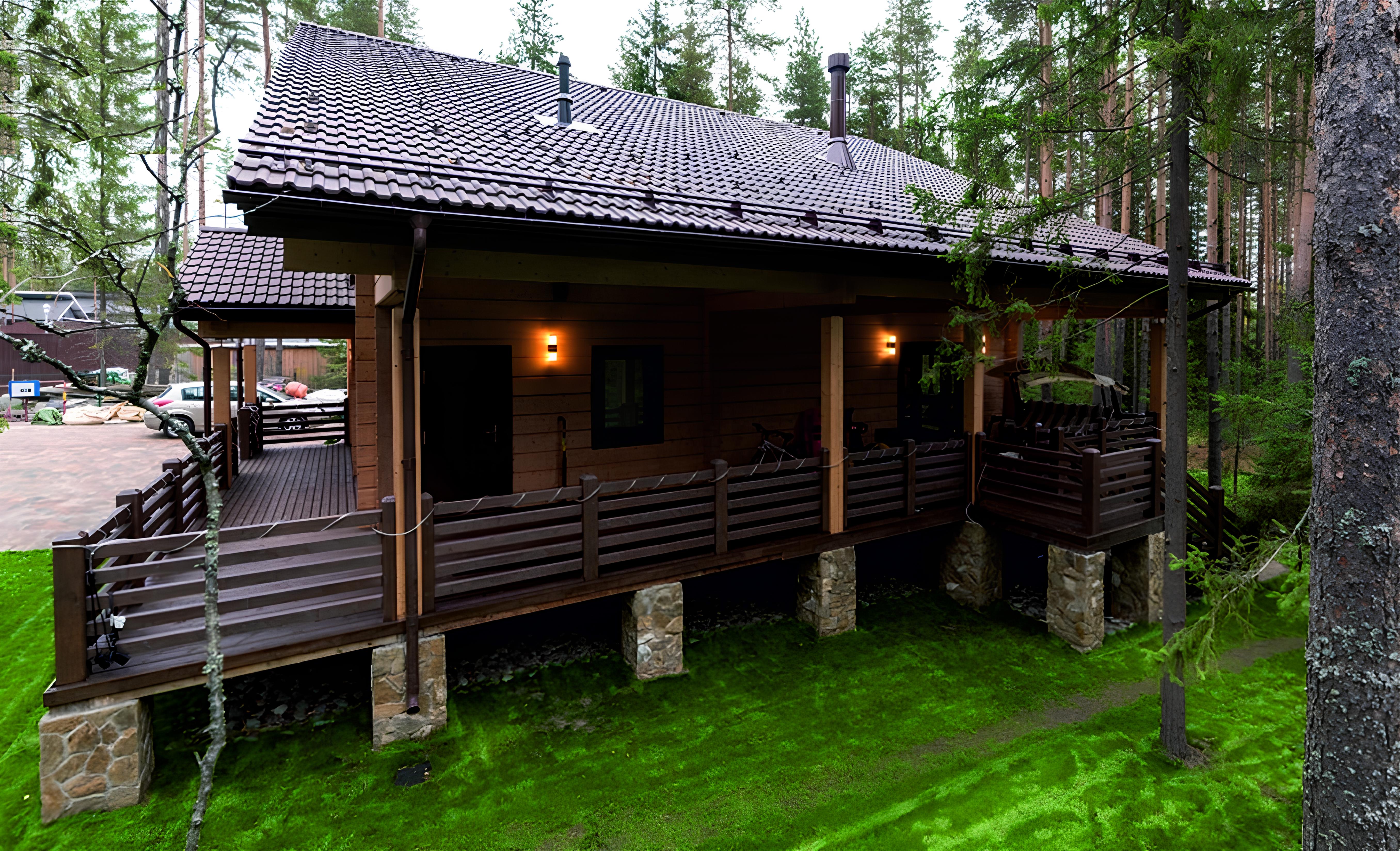 Дом из клееного бруса VZ-302